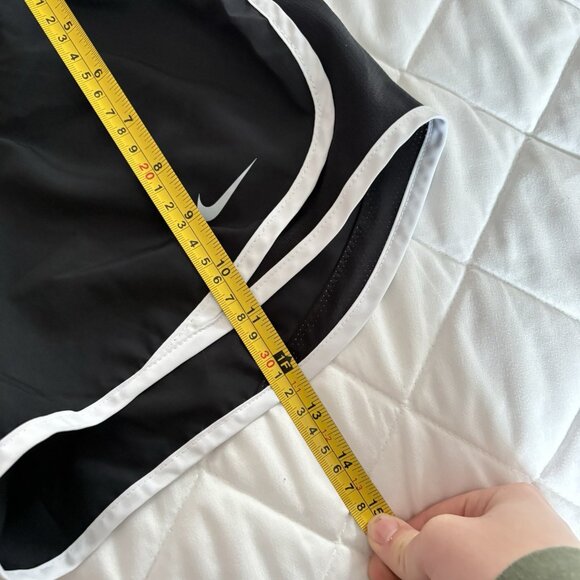 Nike Womens Dri-Fit Running Shorts Womens Size XS Black Drawstring Liner - Picture 4 of 9